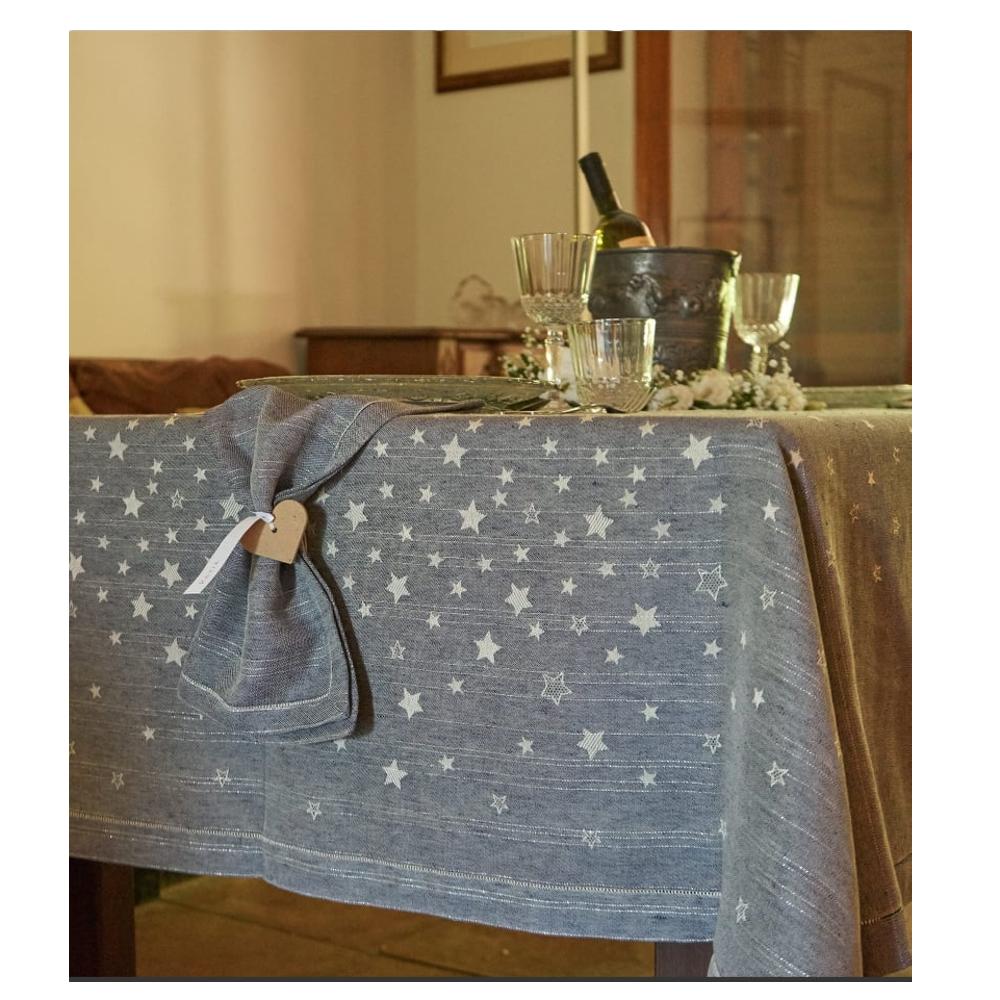 Manifatture tessile prete tovaglia stelline 2