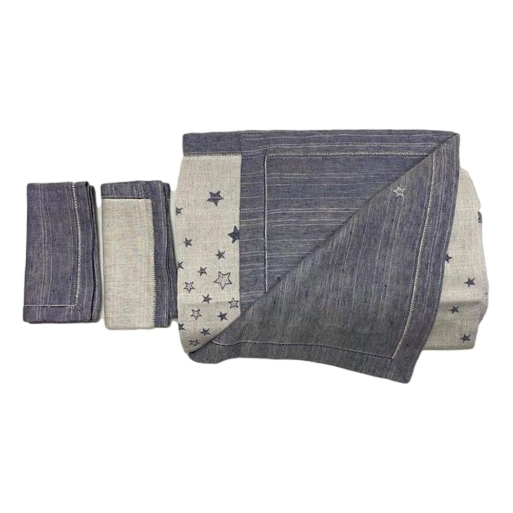 Manifatture tessili prete tovaglia stelline 3