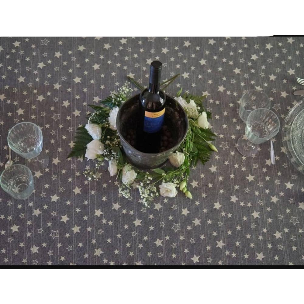 manifatture tessile prete tovaglia stelline