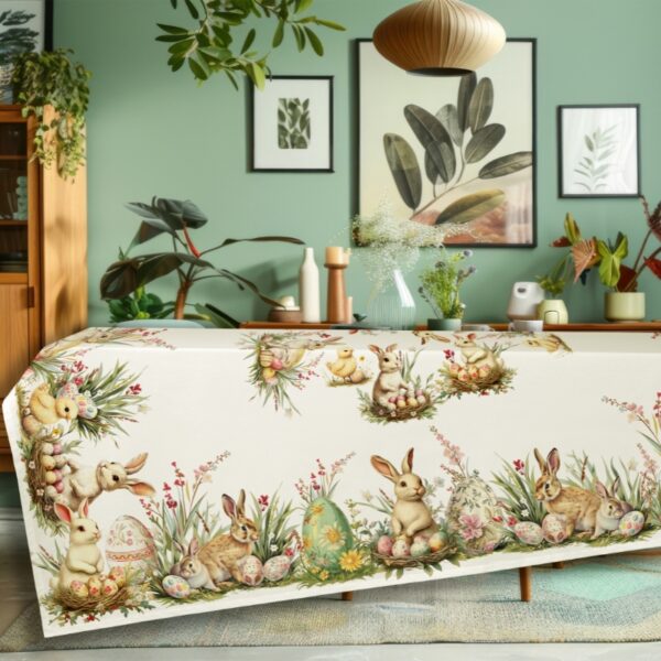 Tag House tovaglia Pasqua 170x270cm