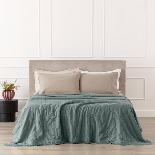 Riviera trapuntino matrimoniale Fernanda verde