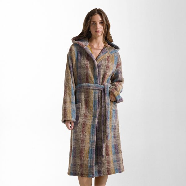 Carrara accappatoio unisex scotland turchese